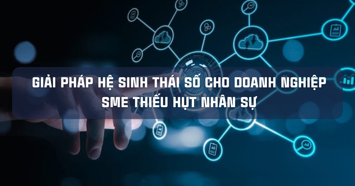 GIẢI PHÁP HỆ SINH THÁI SỐ CHO DOANH NGHIỆP SME THIẾU HỤT NHÂN SỰ