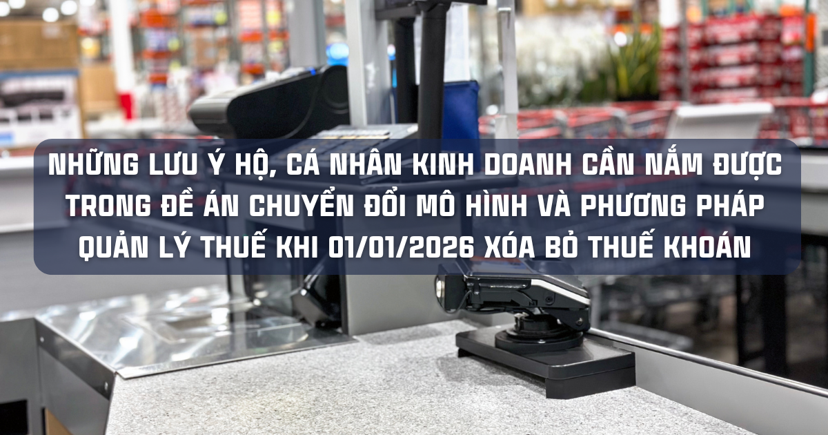 NOTES FOR BUSINESS HOUSEHOLDS AND INDIVIDUALS IN THE PROJECT TO CONVERT TAX MANAGEMENT MODELS AND METHODS WHEN January 1, 2026, STOCK TAX IS Abolished