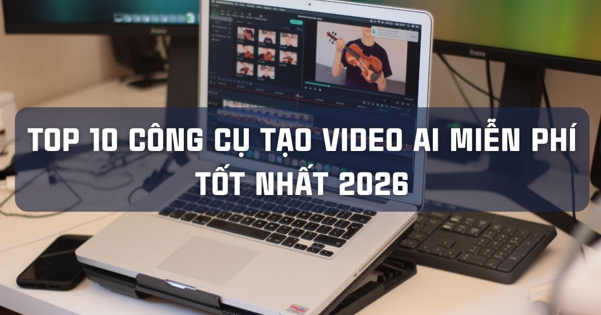 TOP 10 CÔNG CỤ TẠO VIDEO AI MIỄN PHÍ TỐT NHẤT 2026