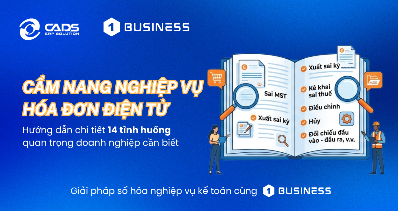 CẨM NANG NGHIỆP VỤ HÓA ĐƠN ĐIỆN TỬ
