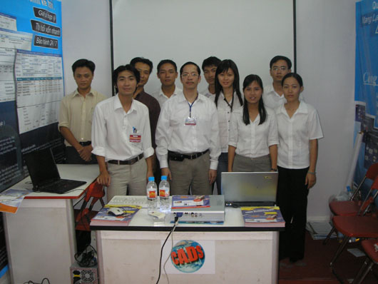 CADS tham gia hội trợ phần mềm Softmart 2006 tại TP. Hồ Chí Minh